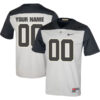 Custom Purdue Boilermakers Football Grey Untouchable Stitched Jersey w/ B1G Patch