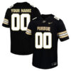 Custom Purdue Boilermakers Football Black Untouchable Stitched Jersey w/ B1G Patch