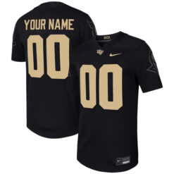 Custom UCF Knights Football Black Untouchable Stitched Jersey