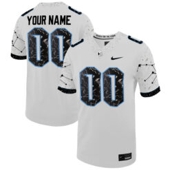 Custom UCF Knights Football White Reach For The Stars Untouchable Stitched Jersey