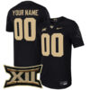 Custom UCF Knights Football Black Untouchable Stitched Jersey w/ XII Patch