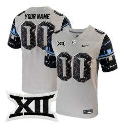 Custom UCF Knights Football Black Reach For The Stars Untouchable Stitched Jersey w/ XII Patch