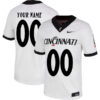 Custom Cincinnati Bearcats Football White Untouchable Stitched Jersey
