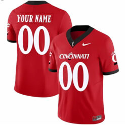 Custom Cincinnati Bearcats Football Red Vapor Limited Stitched Jersey