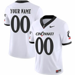 Custom Cincinnati Bearcats Football White Vapor Limited Stitched Jersey