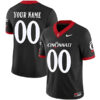 Custom Cincinnati Bearcats Football Black Vapor Limited Stitched Jersey
