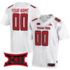 Custom Texas Tech Red Raiders Football White Stitched Jersey w/ XII Patch