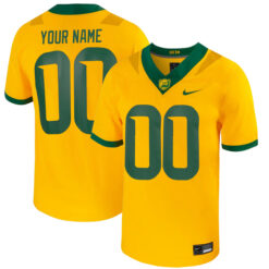 Custom Baylor Bears Football Gold Untouchable Stitched Jersey