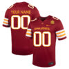 Custom Iowa State Cyclones Football Cardinal Home Stitched Jersey