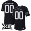 Custom Iowa State Cyclones Football Black Untouchable Stitched Jersey w/ XII Patch