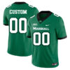 Custom Marshall Thundering Herd Football Green Home Stitched Jersey w/ SBC Patch