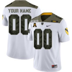 Custom Army Black Knights Football 1st Cavalry Division Limited Stitched Jersey w/ AAC Patch