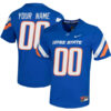 Custom Boise State Broncos Football Royal Untouchable Stitched Jersey