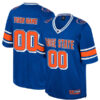 Custom Boise State Broncos Football Royal Colosseum Retro Stitched Jersey