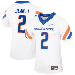 Ashton Jeanty Boise State Broncos Football White Untouchable Stitched Jersey