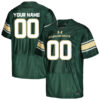Custom Colorado State Rams Football Green Home Stitched Jersey