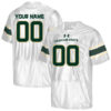 Custom Colorado State Rams Football White Away Stitched Jersey