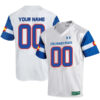 Custom Colorado State Rams Football White State Pride Stitched Jersey