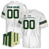Custom Colorado State Rams Football White Away Stitched Jersey w/ MWC Patch