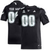 Custom South Florida Bulls Football Black Alternate Stitched Jersey w/ AAC Patch