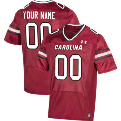 Custom South Carolina Gamecocks Football Garnet Game Stitched Jersey