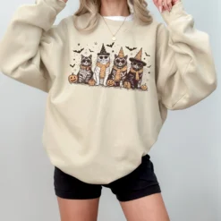 Cat Halloween Sweatshirt