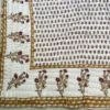 Reversible Jaipuri Hand Block Printed Cotton Quilt